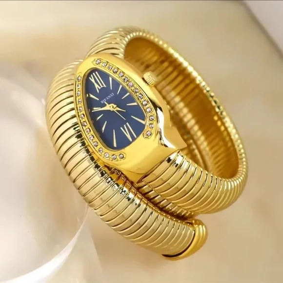 Anthropologie | Accessories | Serpenti Elegant Gold Wrap  display picture 2